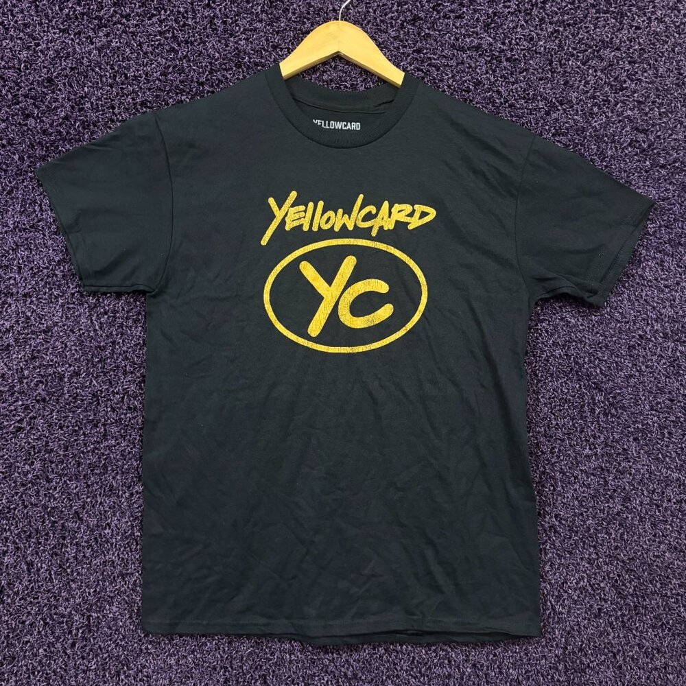 Yellowcard Logo T-Shirt Size Medium